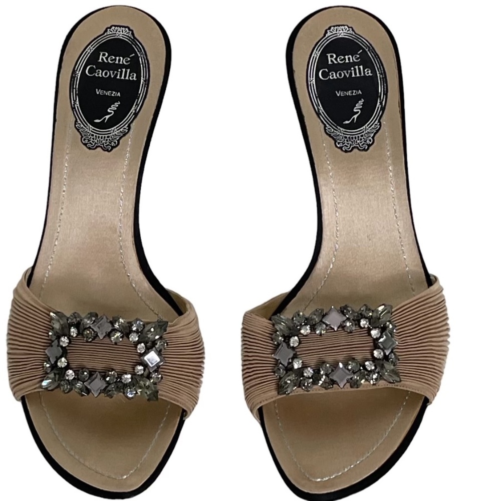 Rene Caovilla Evening  Mules